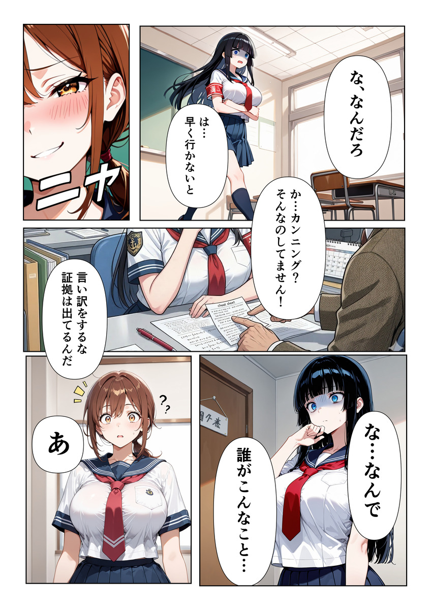 JK エロ漫画 741158 - 27