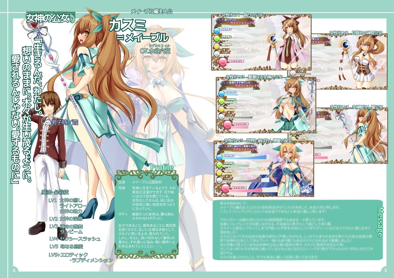 トランス・フィメール・ファンタジー レガシー ビジュアルファンブック のサムネイル