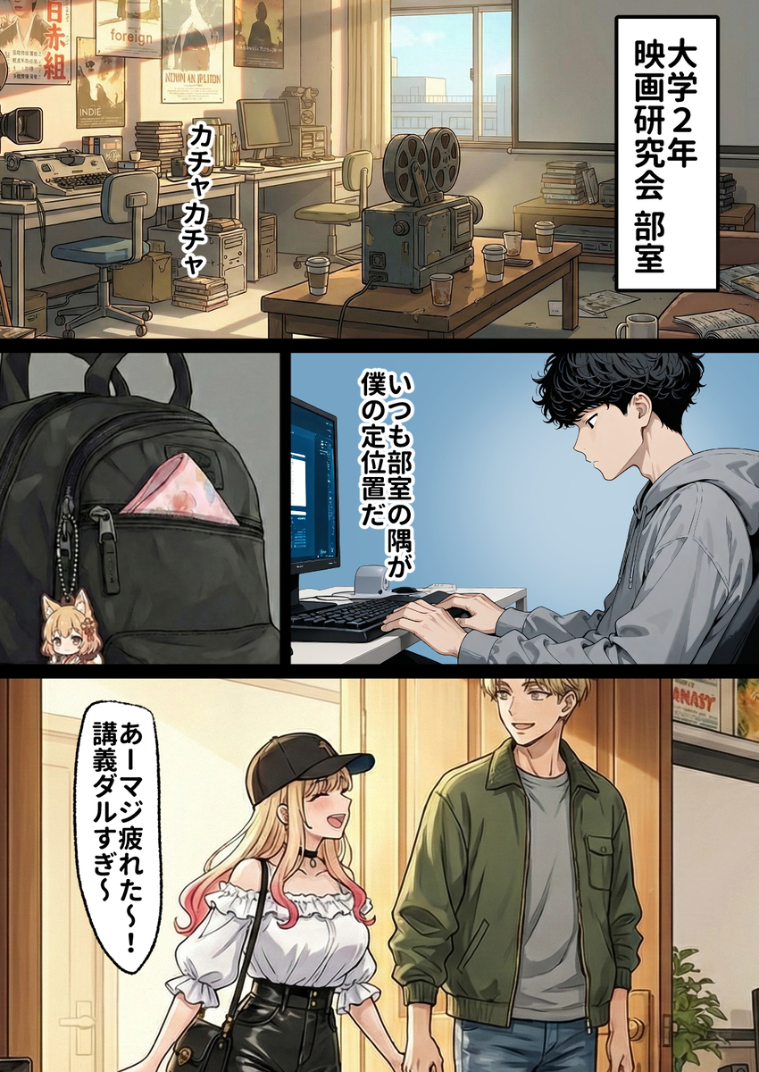 禁断の愛が交錯する瞬間 エロ漫画 735915 - 2