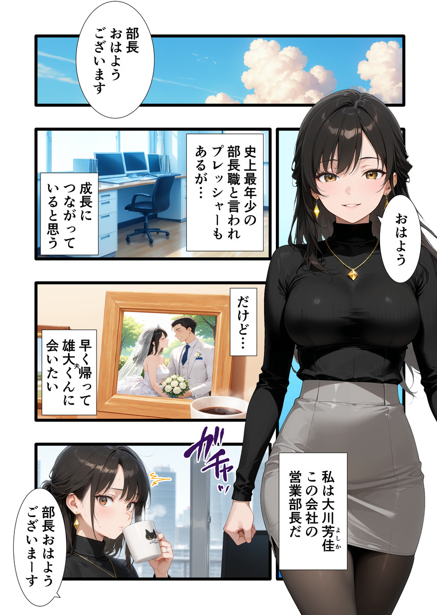 NTR・寝取り・寝取られ エロ漫画 743739 - 1