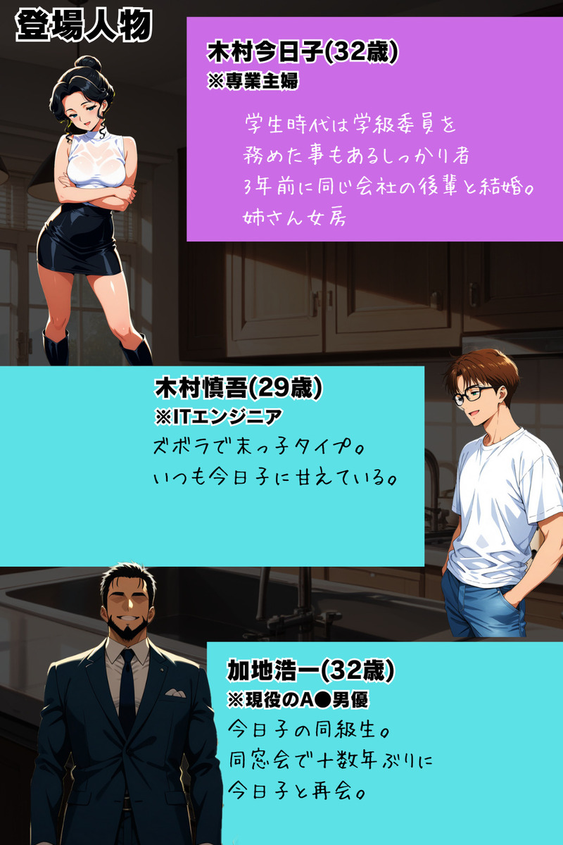 人妻・主婦 エロ漫画 743218 - 2
