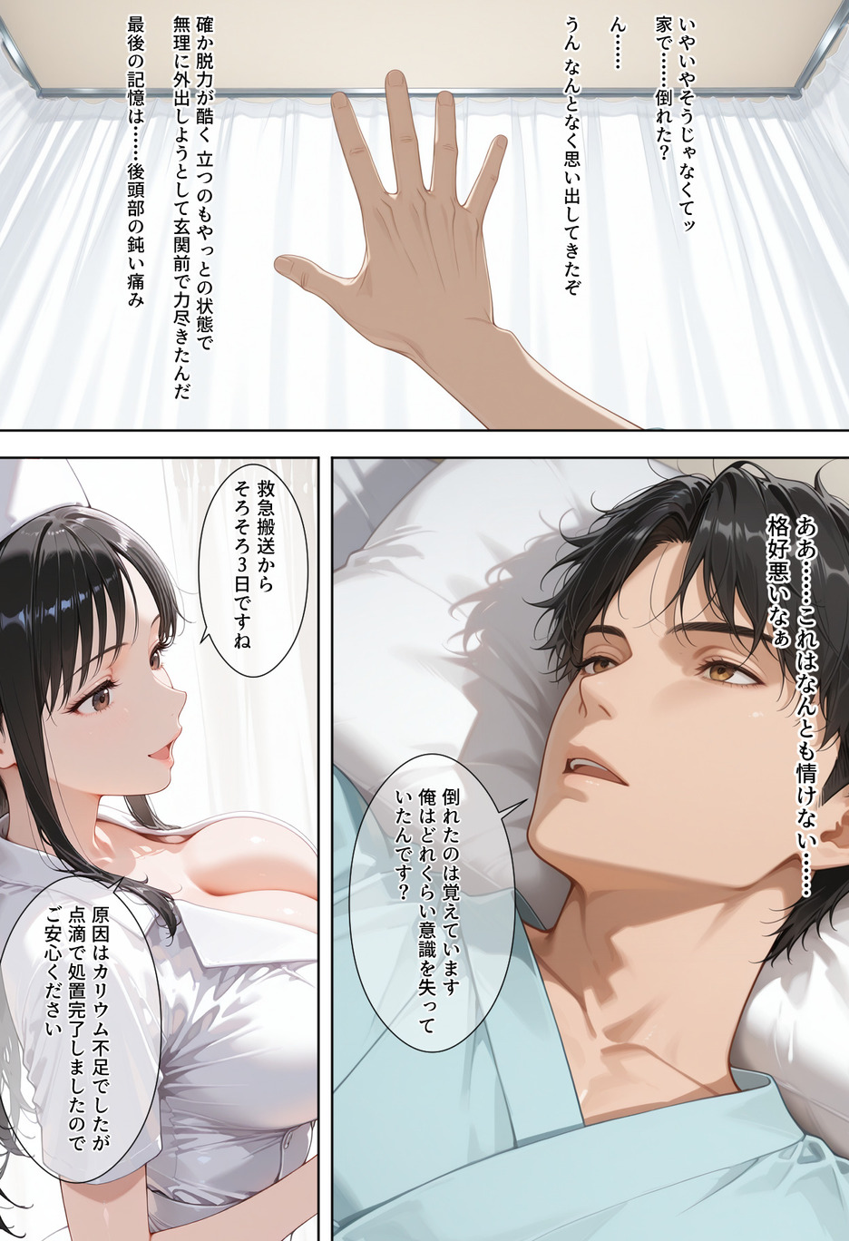 禁断のロマンを刺激する、オリジナルの魅惑的な世界 エロ漫画 - 4