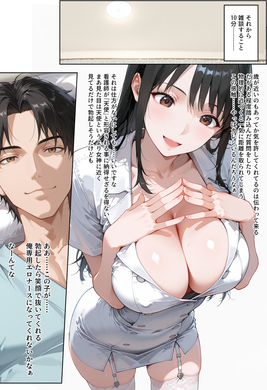 禁断のロマンを刺激する、オリジナルの魅惑的な世界 エロ漫画 - 7