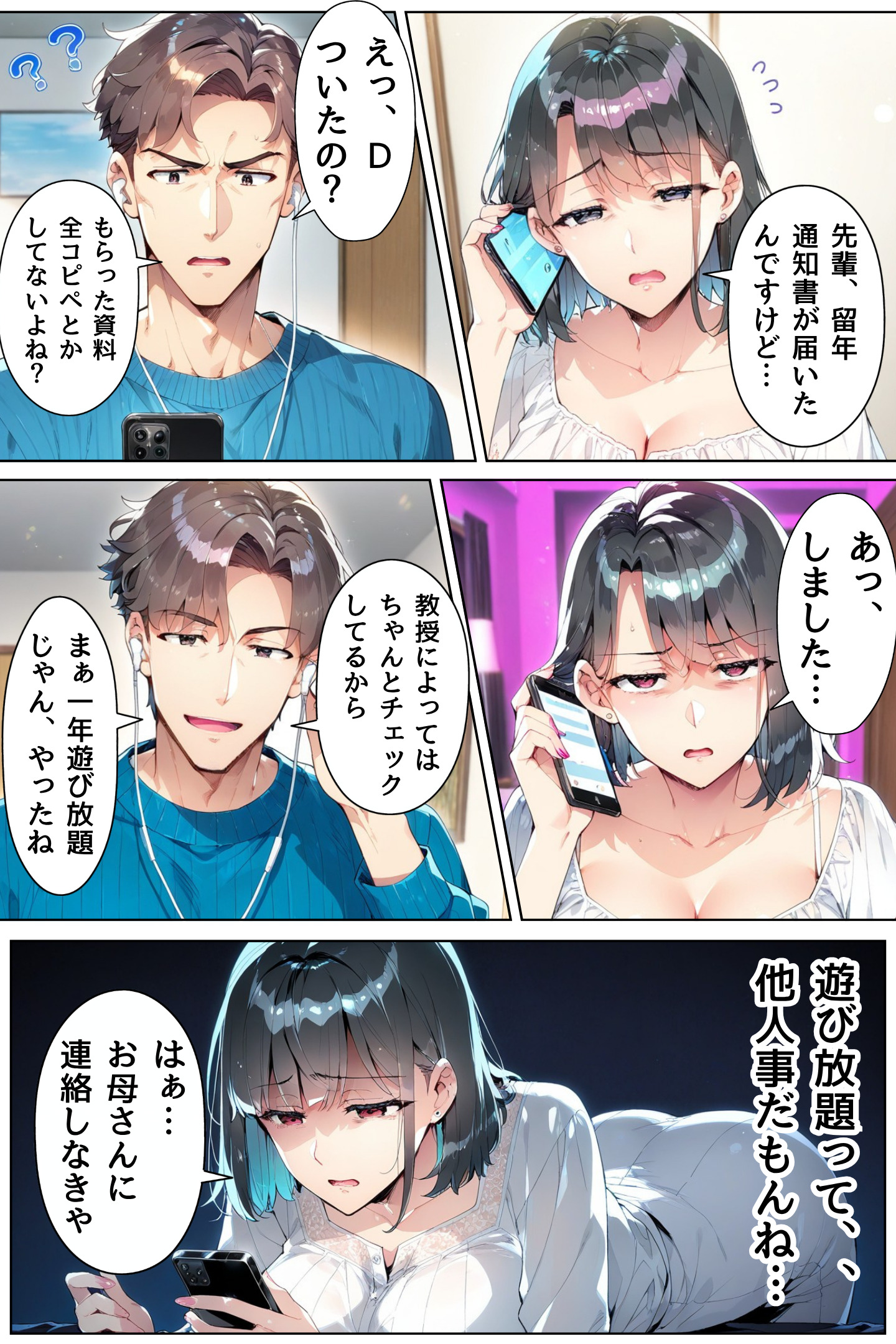 禁断のJDたちとの甘美なひととき エロ漫画 - 5