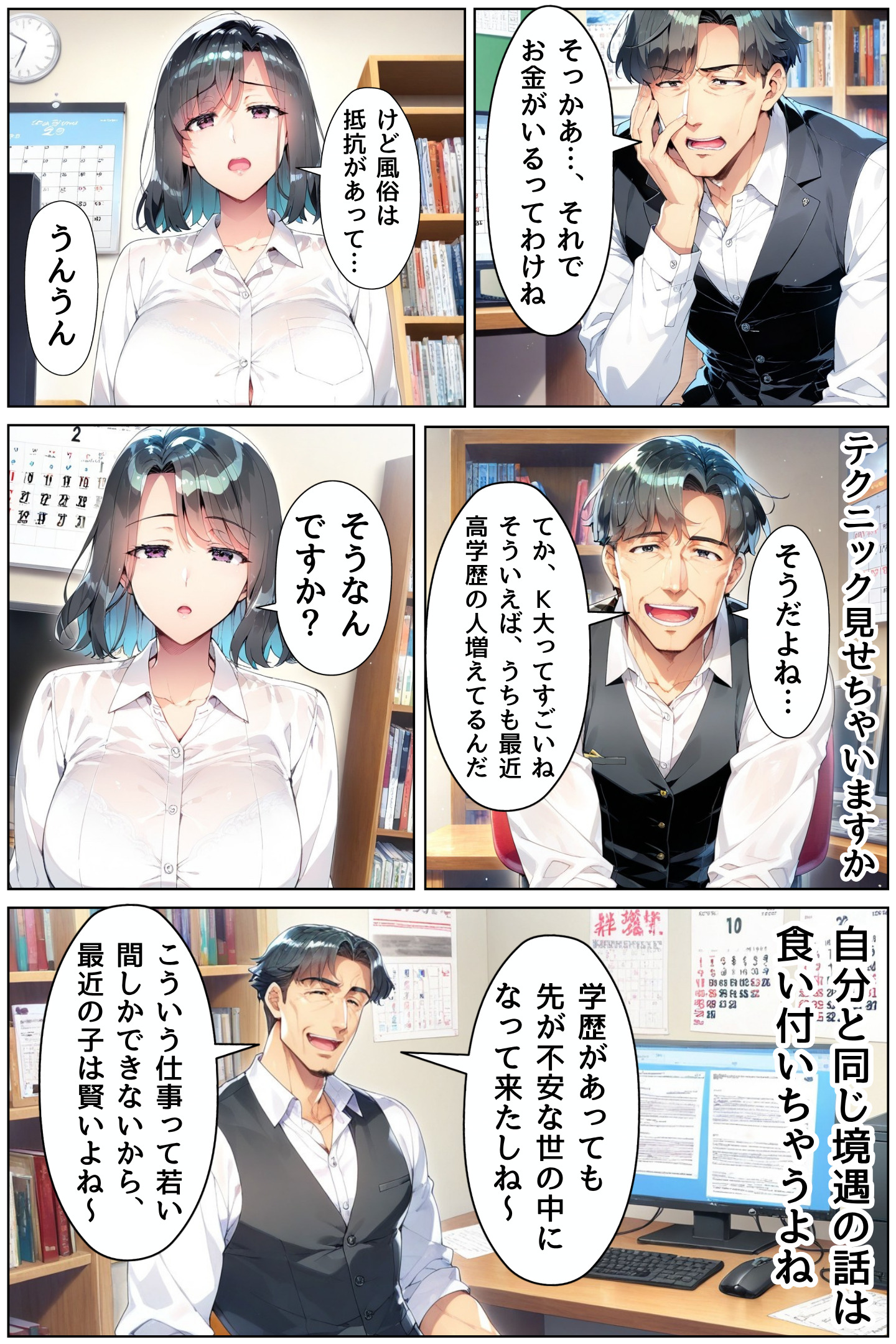 禁断のJDたちとの甘美なひととき エロ漫画 - 11