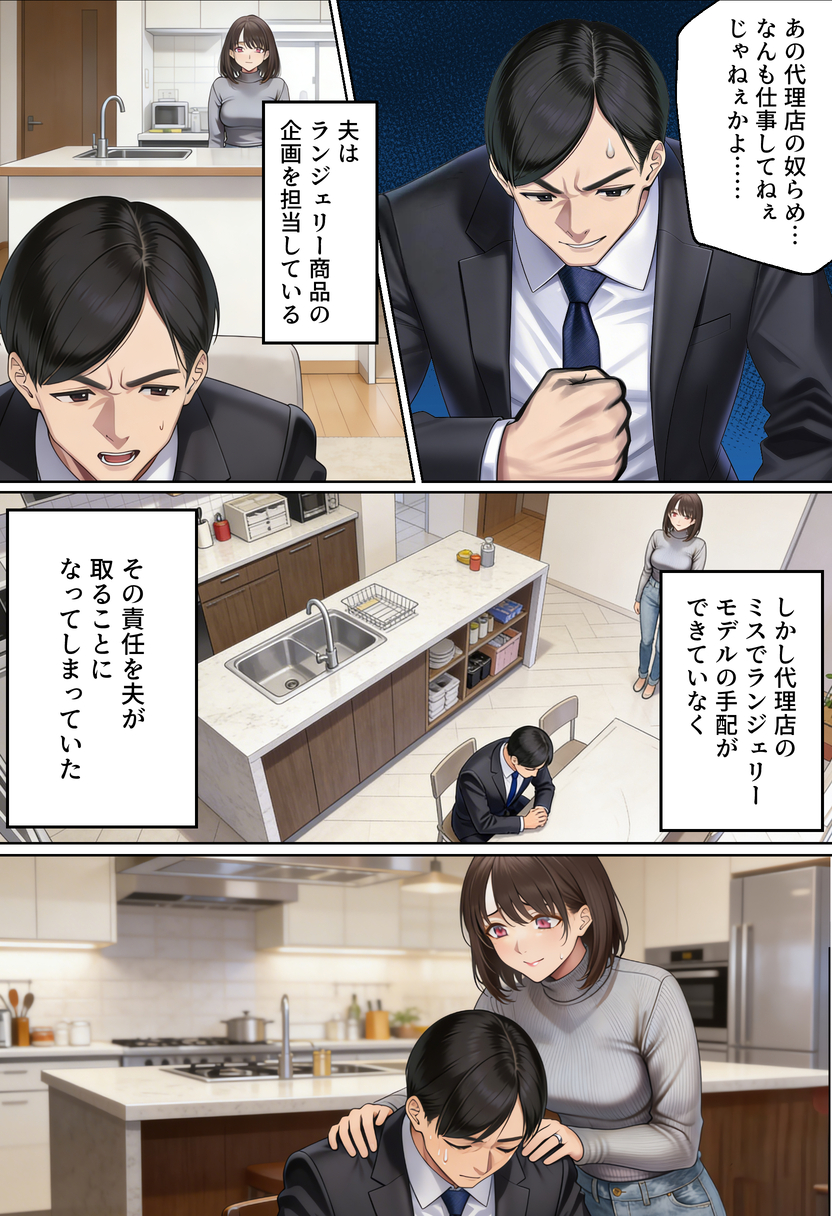 【えろまんが】下着モデルのお仕事って結局こういう流れになってしまうのか… エロ漫画 - 3